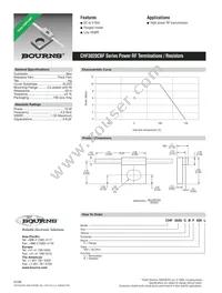 CHF3020DBF301R Datasheet Cover