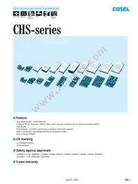 CHS4004812-B Datasheet Cover