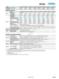 CHS4004812-B Datasheet Page 19