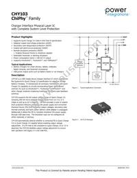 CHY103D Datasheet Cover
