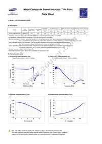 CIGT201608EHR47MNE Datasheet Page 3