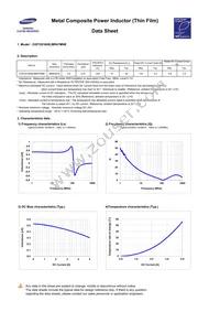 CIGT201608LMR47MNE Datasheet Page 3