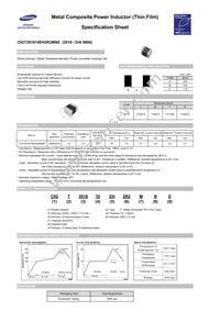 CIGT201610EH2R2MNE Datasheet Cover