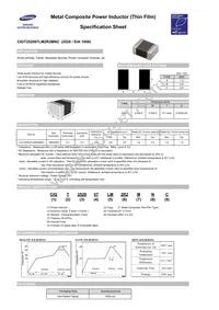 CIGT252007LM2R2MNC Datasheet Cover