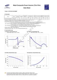 CIGT252012LM1R0MNE Datasheet Page 3