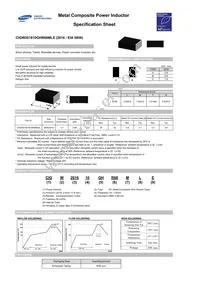 CIGW201610GHR68MLE Datasheet Cover