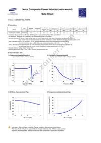 CIGW252010GL1R0MNE Datasheet Page 3