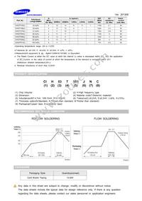 CIH03T1N5CNC Datasheet Page 2