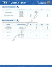 CINT1175A5606K01 Datasheet Page 5