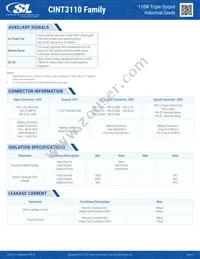 CINT3110A1908K01 Datasheet Page 3