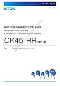 CK45-R3DD102KAVRA Datasheet Cover
