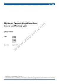 CKG45KX7R1H475M290JH Datasheet Cover