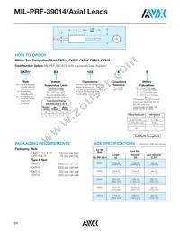 CKR14BR224KR Datasheet Cover