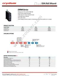 CKRD4830R Datasheet Cover