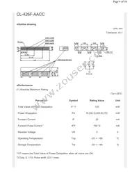 CL-426F-AACC-SD-TS Datasheet Page 6