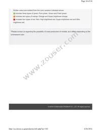 CL-426F-AACC-SD-TS Datasheet Page 10