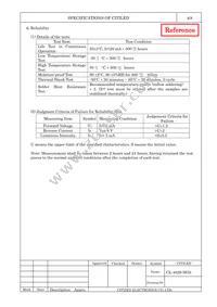 CL-482S-HG8-D-TS Datasheet Page 4