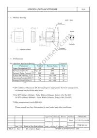 CL-773F-CW18C4-SDW-T Datasheet Page 2