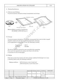 CL-776A3-CW04K2-SDW-T Datasheet Page 8