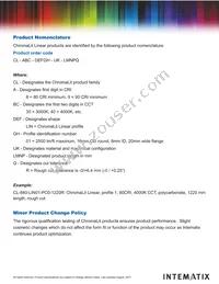 CL-930-LIN01-PC0-1220R Datasheet Page 3