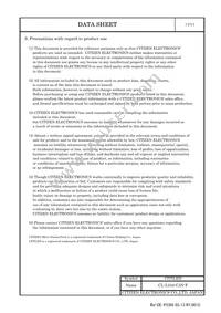 CL-L104-C3N-F Datasheet Page 12