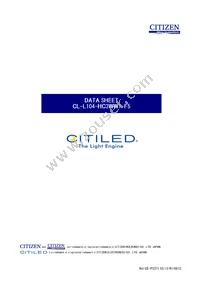 CL-L104-HC3WW1-F5 Datasheet Cover