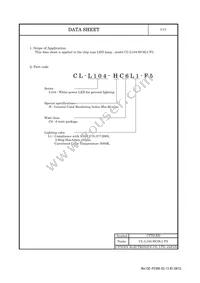 CL-L104-HC6L1-F5 Datasheet Page 2