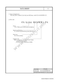 CL-L104-HC6WW1-F5 Datasheet Page 2