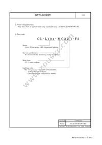 CL-L104-MC3W1-F5 Datasheet Page 2