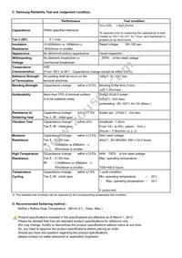 CL02A103KQ2NNNC Datasheet Page 2