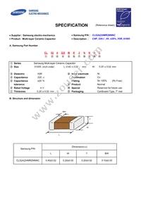 CL02A224MR2NNNC Cover