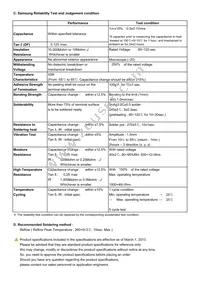 CL02A224MR2NNNC Datasheet Page 2