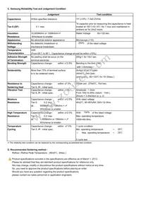 CL03A103KA3NNNC Datasheet Page 2