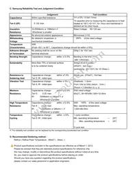 CL03A105KP3NSNC Datasheet Page 2