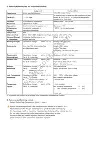 CL03A105MP3ZSNH Datasheet Page 2