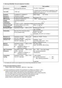 CL03B102KO3NNNC Datasheet Page 2