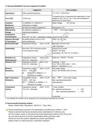 CL03B221KO3NNNC Datasheet Page 2