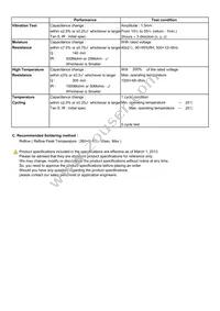 CL03C120JA3ANNC Datasheet Page 2