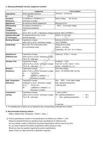 CL03C160GA3GNNC Datasheet Page 2