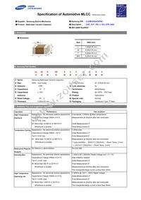 CL05B103KA5VPNC Datasheet Cover