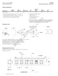 CL0608-2-100TR-R Datasheet Page 2