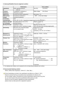 CL10C100CB8NNWC Datasheet Page 2