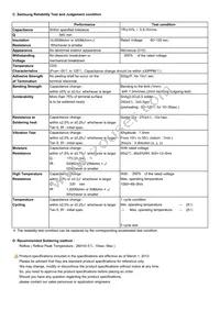 CL10C220FB8NNWC Datasheet Page 2