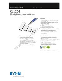 CL1208-3-100TR-R Datasheet Cover