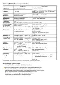 CL21A106KOFNNNE Datasheet Page 2