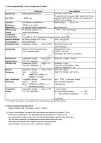 CL21B153KBANNNC Datasheet Page 2