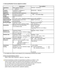 CL31C221JIHNNNE Datasheet Page 2