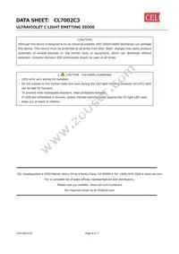 CL7002C3 Datasheet Page 6