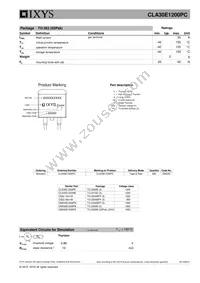CLA30E1200PC-TRL Datasheet Page 3