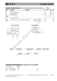 CLA40MT1200NPZ-TRL Datasheet Page 3